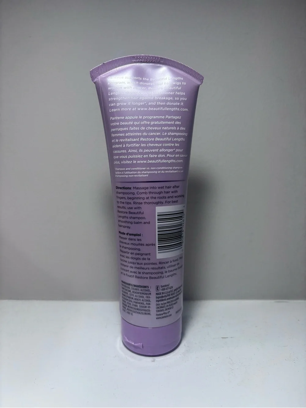 Pantene Beautiful Lengths Shine Enhance Conditioner 10.5 Fl Oz New